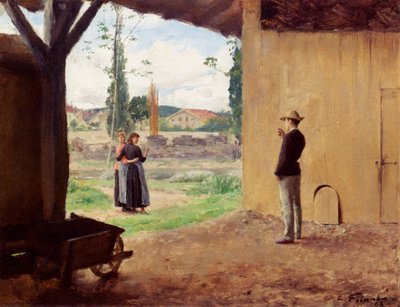 Spring by Emile Friant